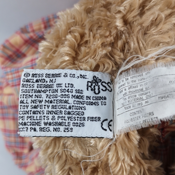 Vintage Russ Berrie & Co. Victorian Bear, Rose & Long Jumper Beautiful Condition - Picture 8 of 9